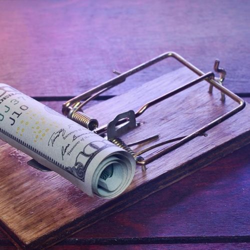 irs taking tax refund by mouse trap