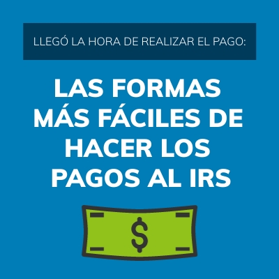 Descargar PDF de Cuatro Maneras de Realizar Pagos al IRS