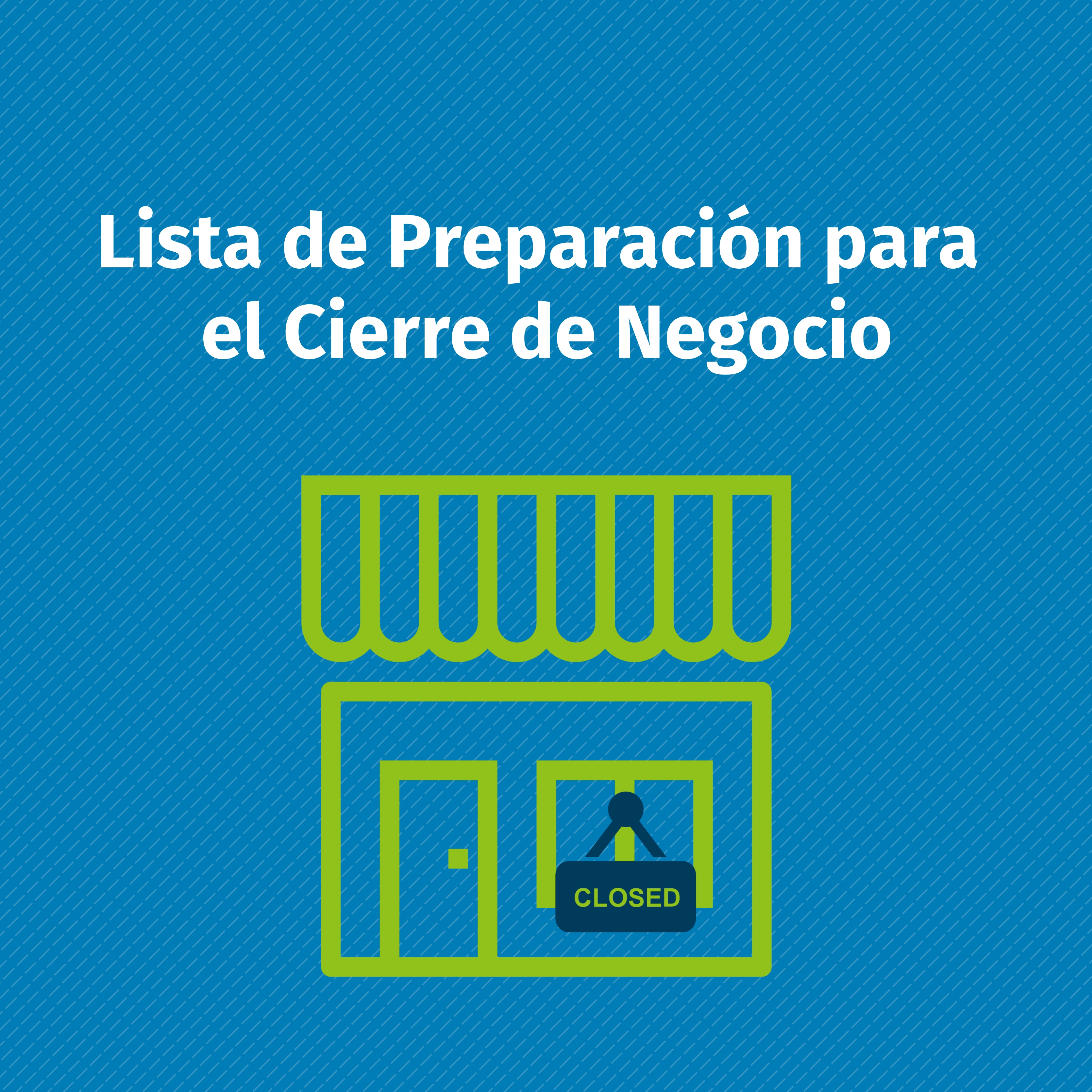 Lista de verificación para el cierre de pequeñas empresas pdf descargar