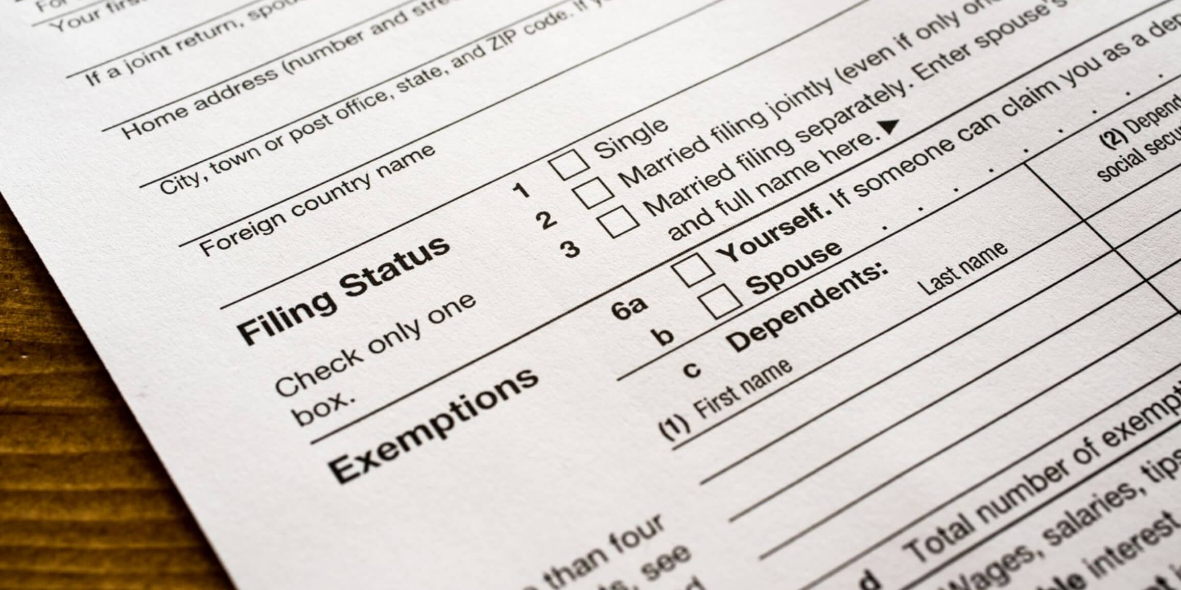 reconsider your tax filing status