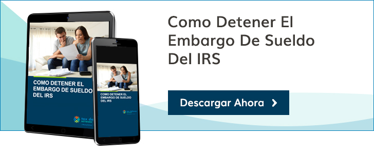 Cómo detener el embargo de salario del IRS descargar pdf