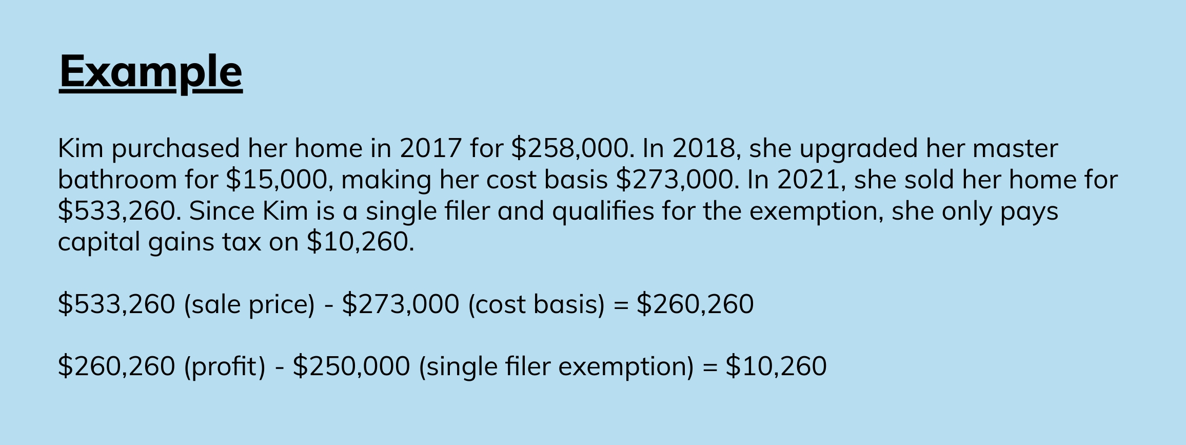 capital gains tax and cost basis example
