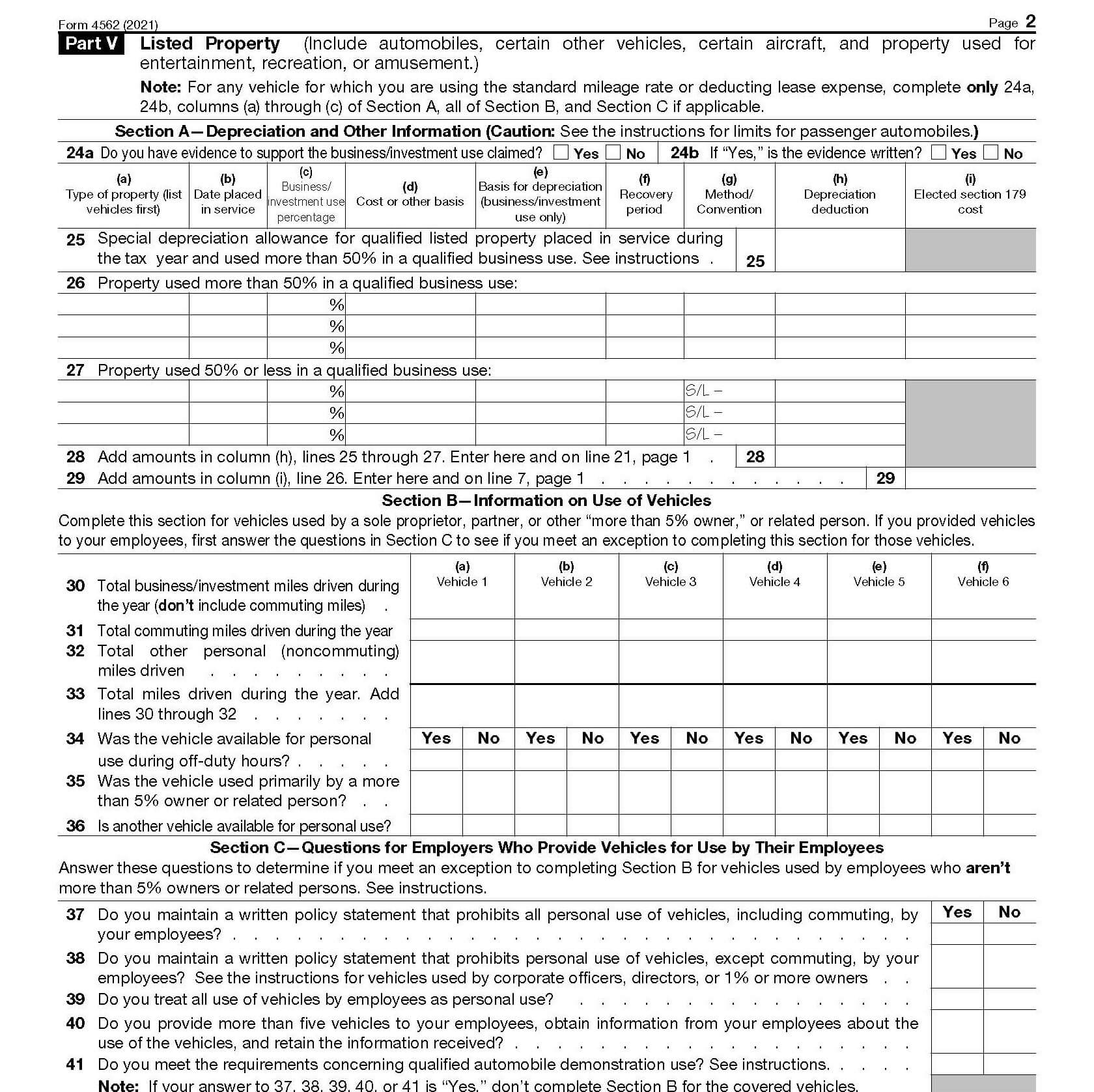 irs form 4562 example 05