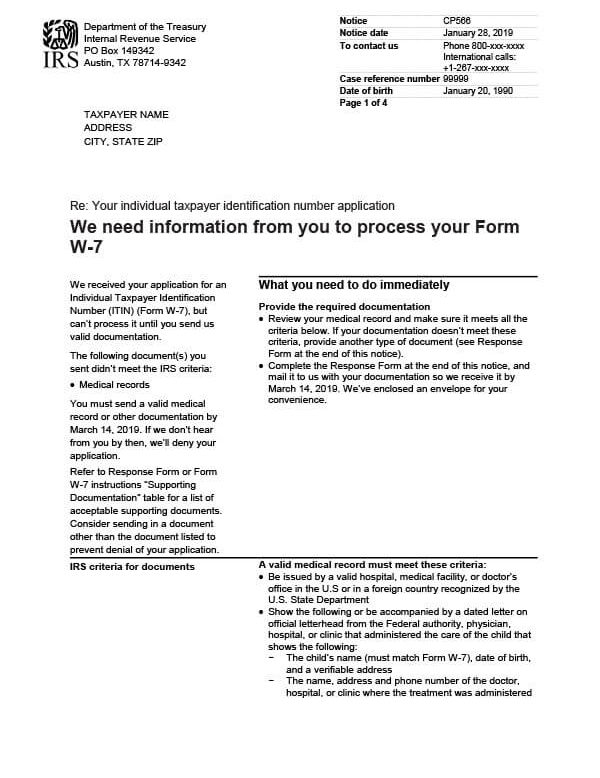 irs notice cp566 screenshot