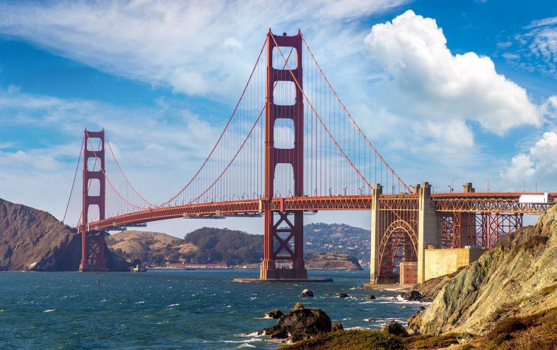 California state taxes -Golden State Bridge