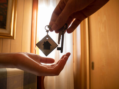rental property taxes - handing a renter the keys