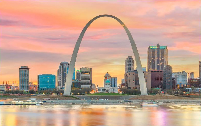 impuestos estatales de missouri - The Gateway Arch