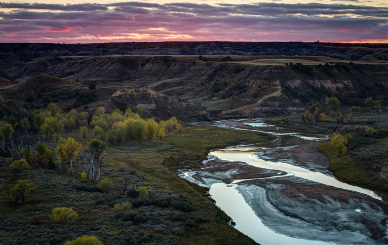 North Dakota state taxes - Theodore national park