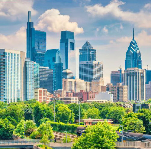 Pennsylvania state taxes - downtown Philadelphia