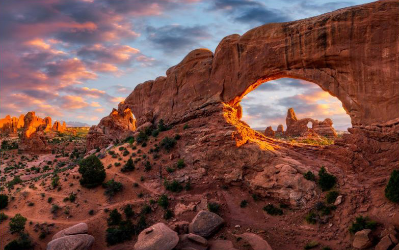 Impuestos estatales de Utah - Parque Nacional Arches