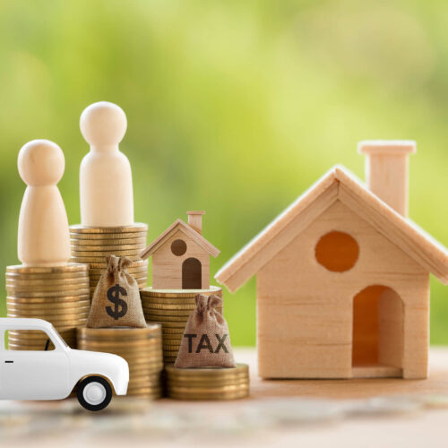 assets secured by a tax lien