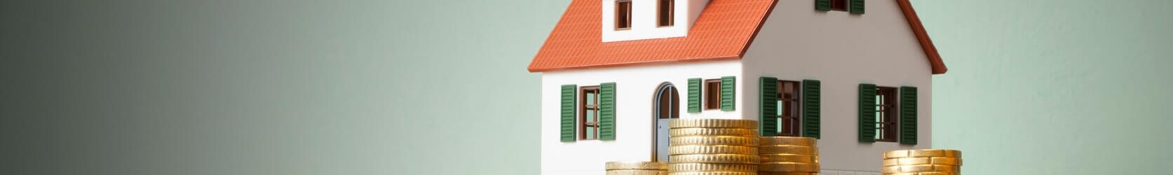 casa con crecientes impuestos a la propiedad impagos