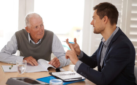 tax professional explaining irs accuracy-related penalty to a client