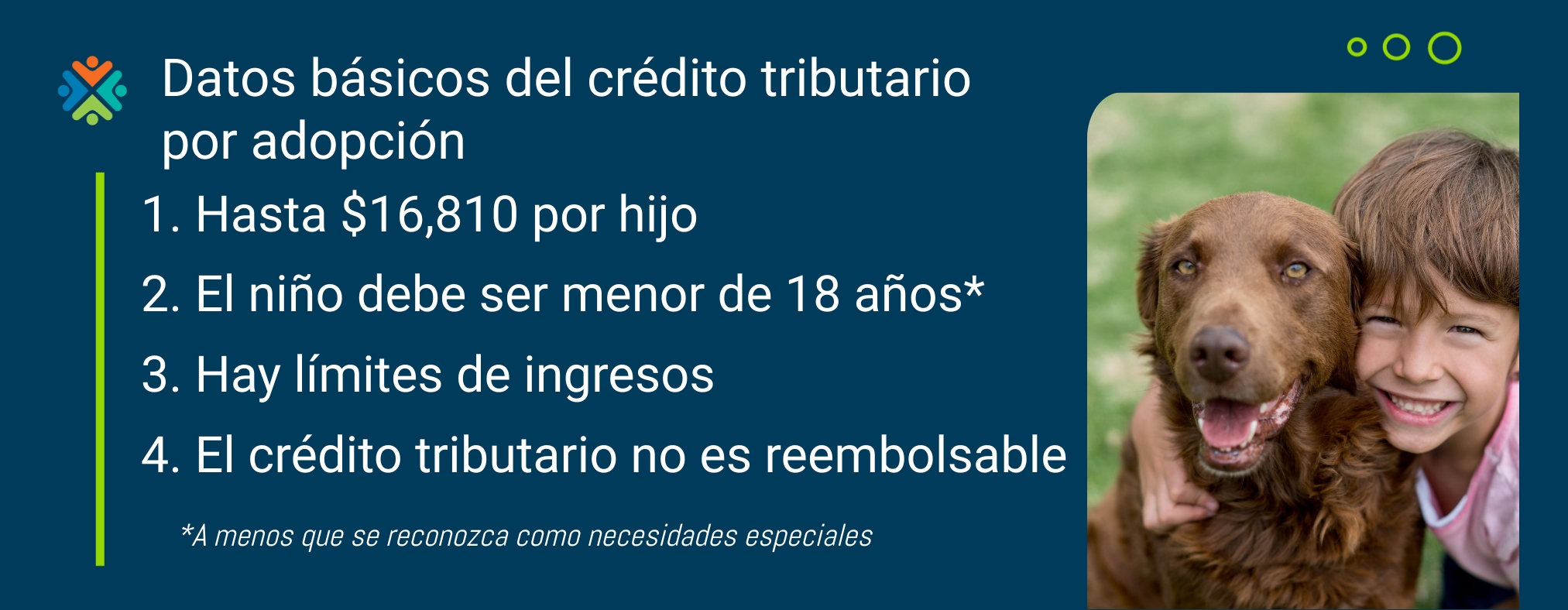 Familia contenta con su crédito fiscal
