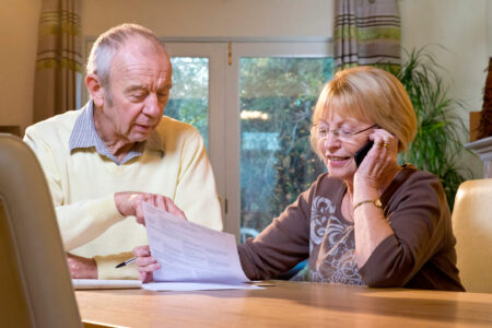 couple checking of they're eligible for the insolvency exclusion