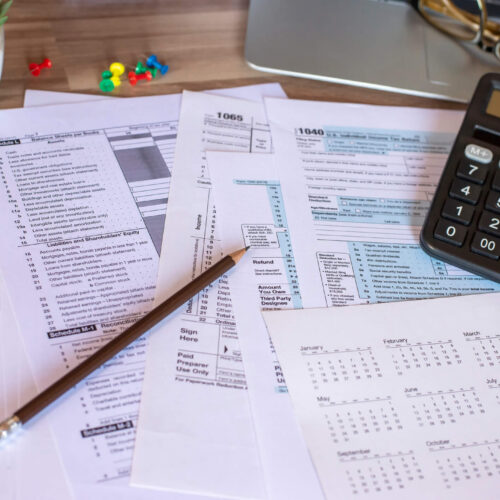 unfiled taxes for five years