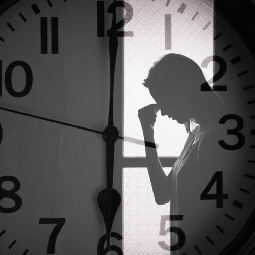 man distressed waiting on tax relief